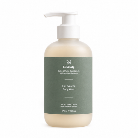 Gel de douche à l'huile d'asclépiade Lasclay