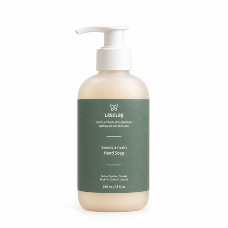 Savon liquide pour les mains à l'huile d'asclépiade Lasclay